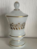 Bombonnière décorative vintage en opalin