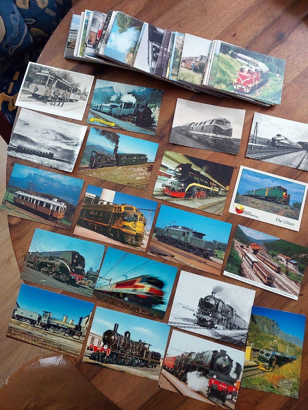 Cartoline postali: 200 verschiedene Eisenbahn-Ansichtskarten Ausland – Usato da Schönenwerd venduto da Steidi 1