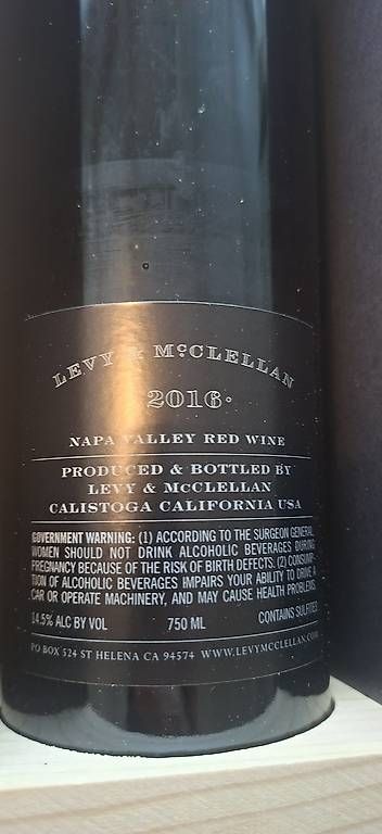 Vins: 1x Levy & McClellan 2016 in Holzkiste – D'occasion à Zürich par Kugellipo 1