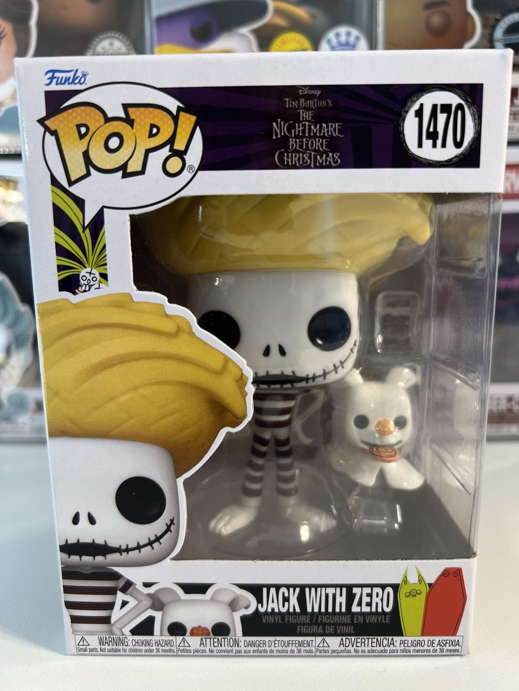 Funko Statuette: Funko POP! Disney Jack with Zero (Beach) – Nuovo e nell'imballaggio originale da Le Mouret venduto da perfectbijou