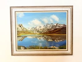 Tannalp See mit Titlis Kette
