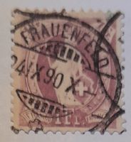 71a Stehende Helvetia Voll O Frauenfeld