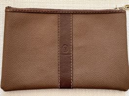 🐎 TRUSSARDI - Deux Pochettes Vintage Années '80 en Cuir 🐎