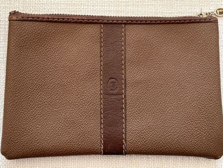 🐎 TRUSSARDI - Deux Pochettes Vintage Années '80 en Cuir 🐎