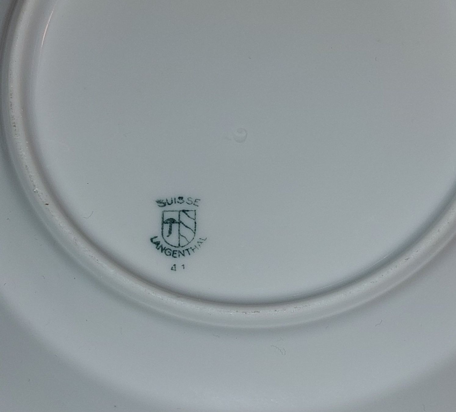 Set di piatti: Langenthaler Porzellan – Usato da Belp venduto da Schlussverkauf_1959 1