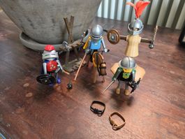 Playmobil set 3668 VINTAGE giostra medievale con cavalieri