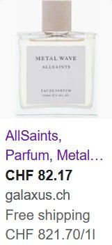 Profumi & Eau de Toilette: 5 x 100 ml EdP AllSaints – Usato da Collonges venduto da arashee 4