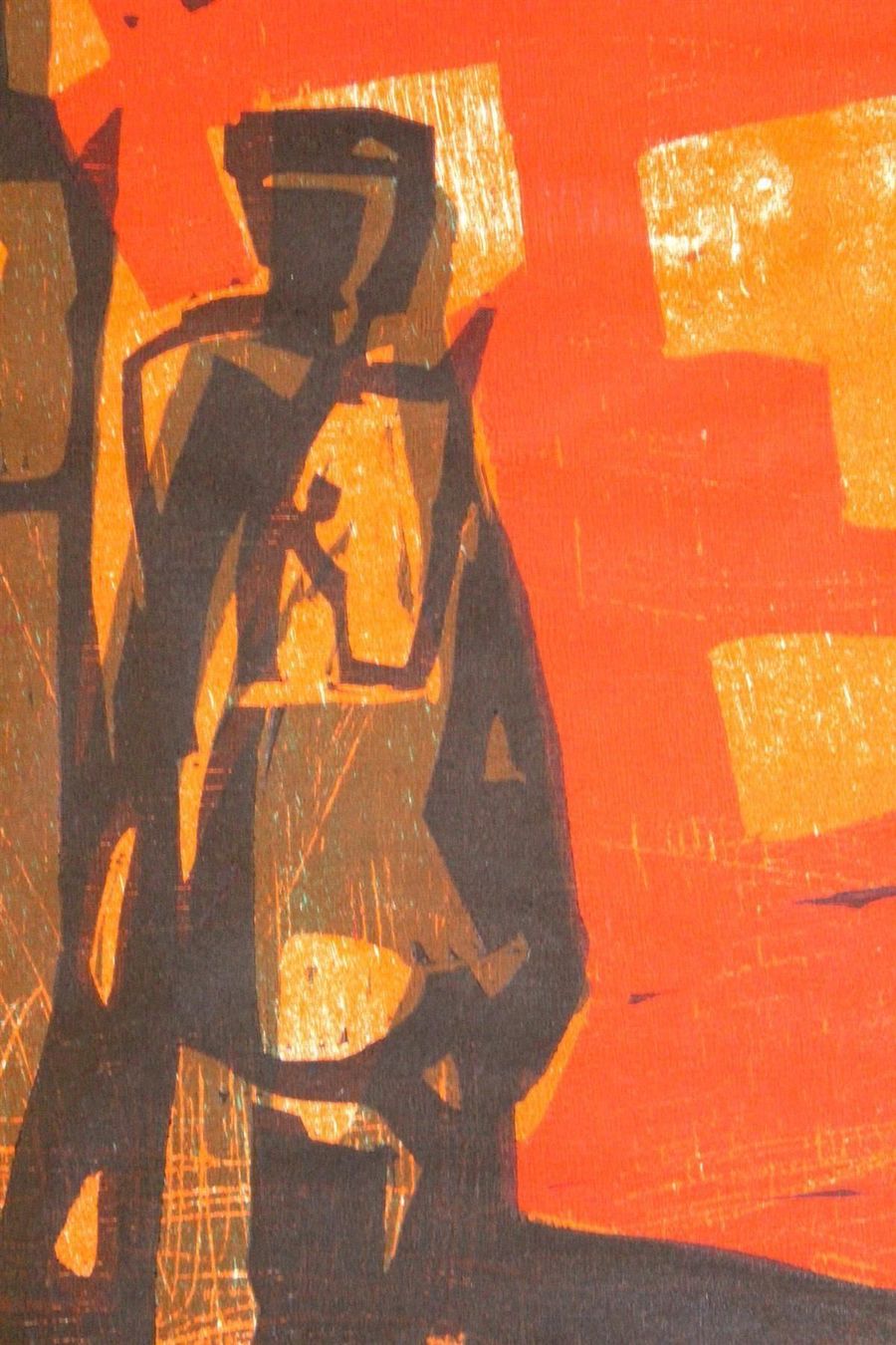 Xilografie: HANS WEIDMANN (Schweiz, 1918-1997) – Usato da Bern venduto da Arting 5