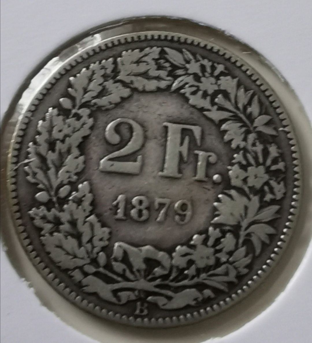 Tutti le monete: 2 Franken 1879 Silber – Usato da Zürich venduto da turbopuz