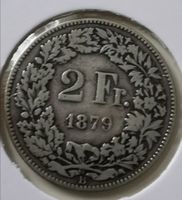 2 Franken 1879 Silber