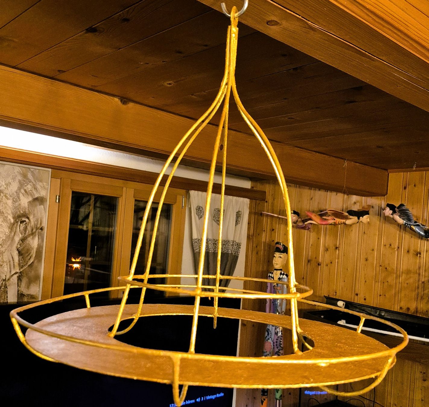 Tutte le decorazioni: Goldener Kerzen oder Kranzhalter – Usato da Schafhausen im Emmental venduto da Herzrose