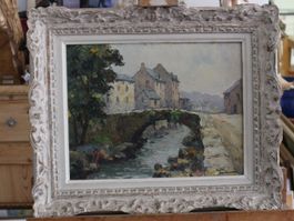 BERONNEAU André (1886-1973) La Canourgue (Lozère)