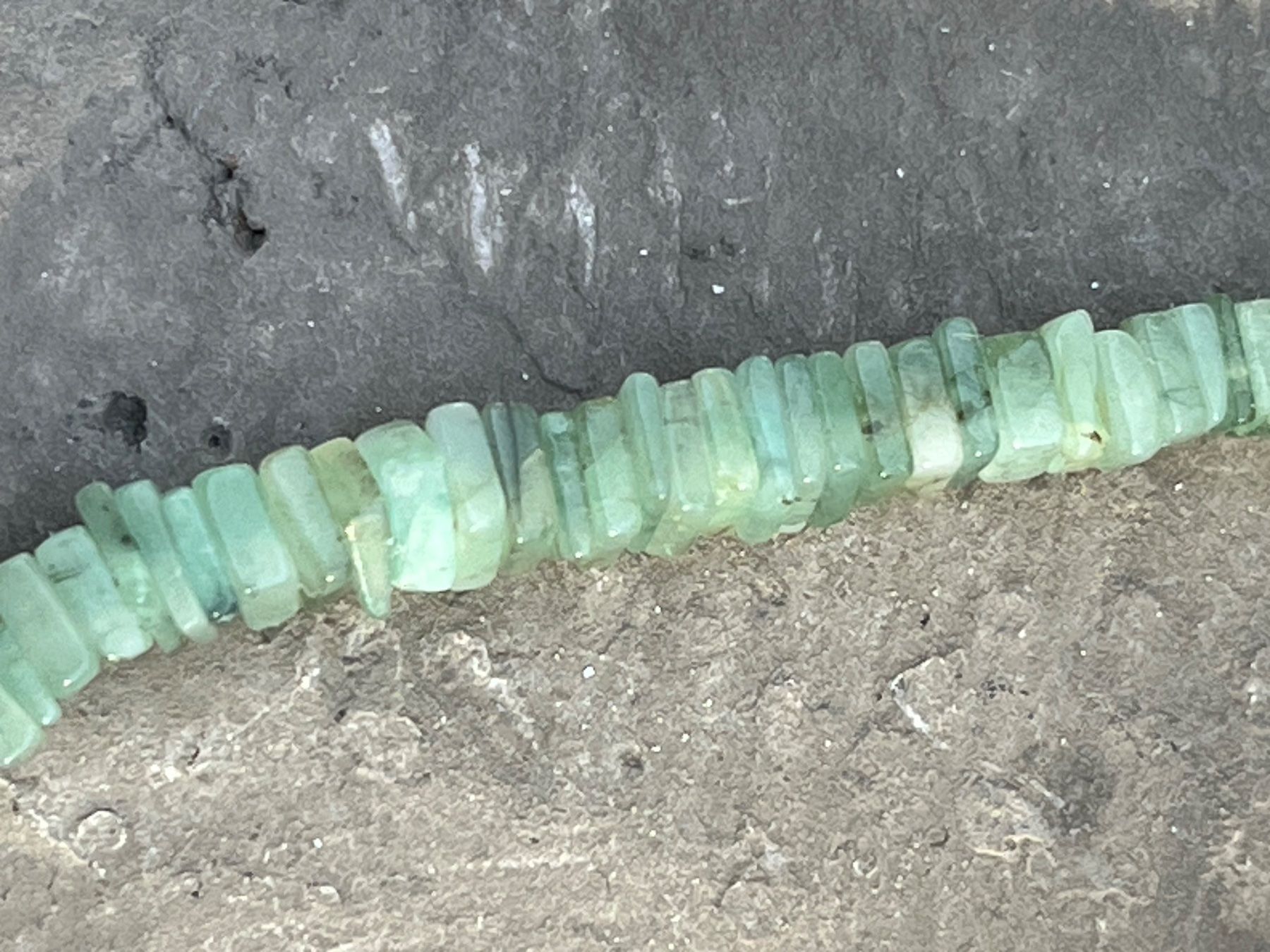 Catenine: Smaragd Kette, Brasilien – Nuovo (secondo la descrizione) da Diegten venduto da hamofi57 7