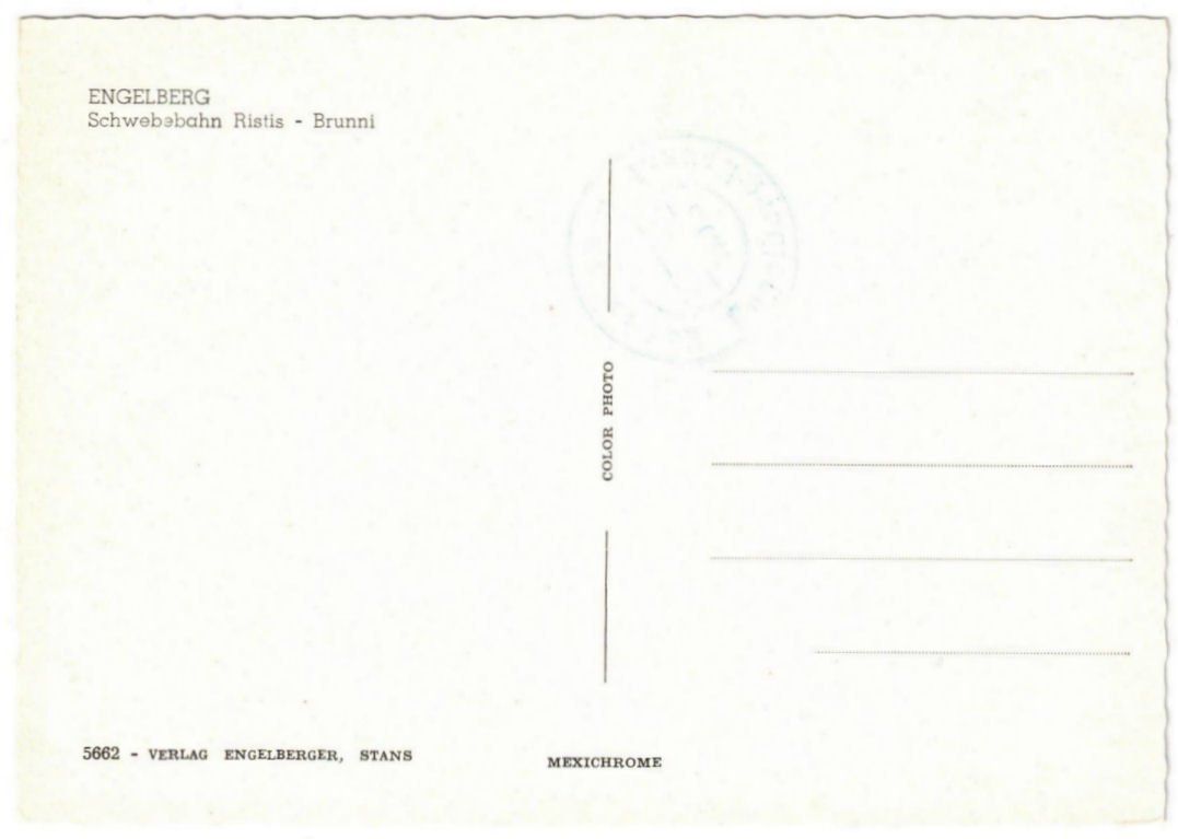 Cartes postales: Engelberg - Luftseilbahn Brunni – D'occasion à Binningen par Mountainrider 1