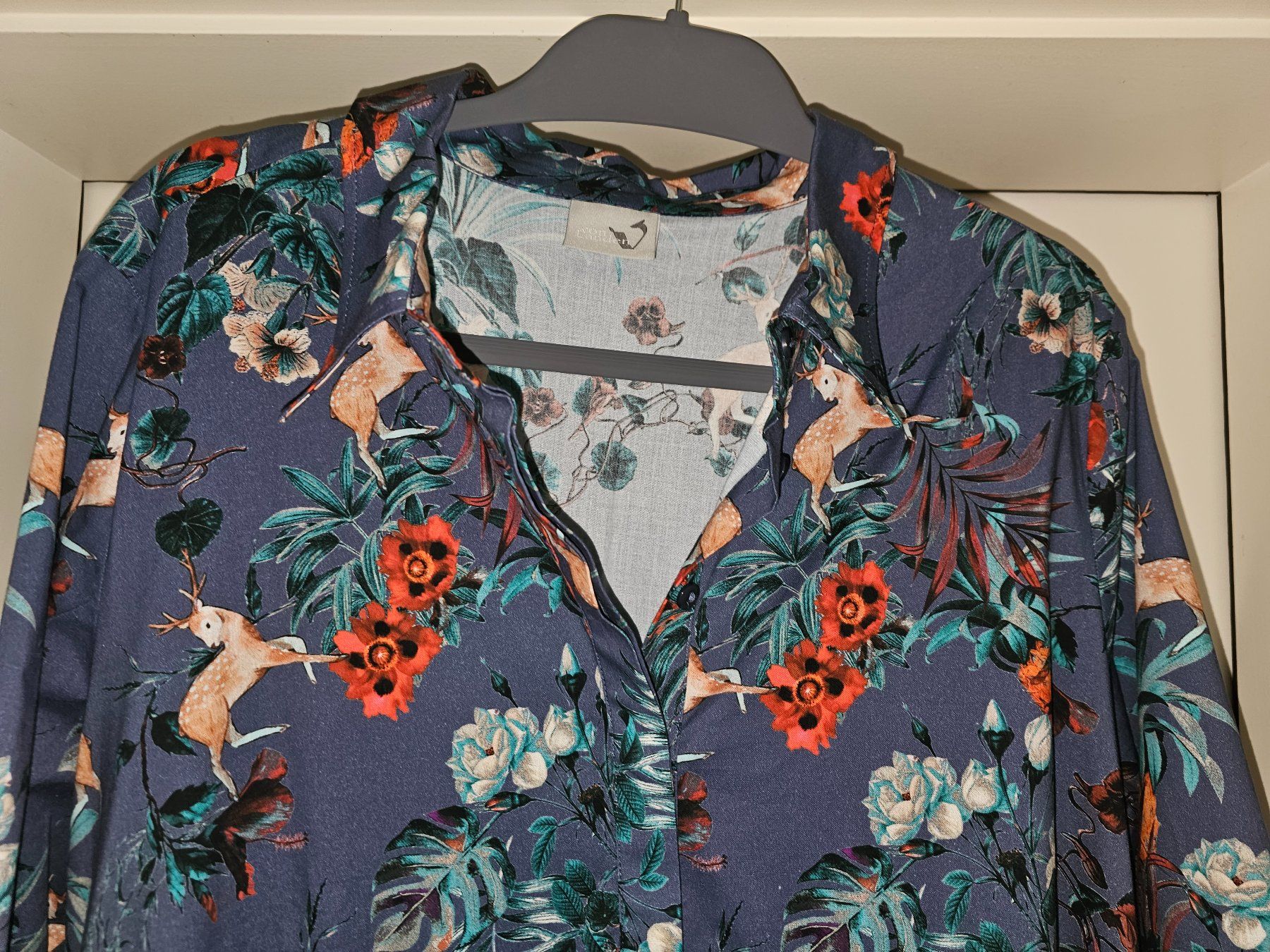 Vestiti: Hemdblusenkleid Herbst, A-Linie, 46 – Nuovo (secondo la descrizione) da Heiden venduto da Taronia 1