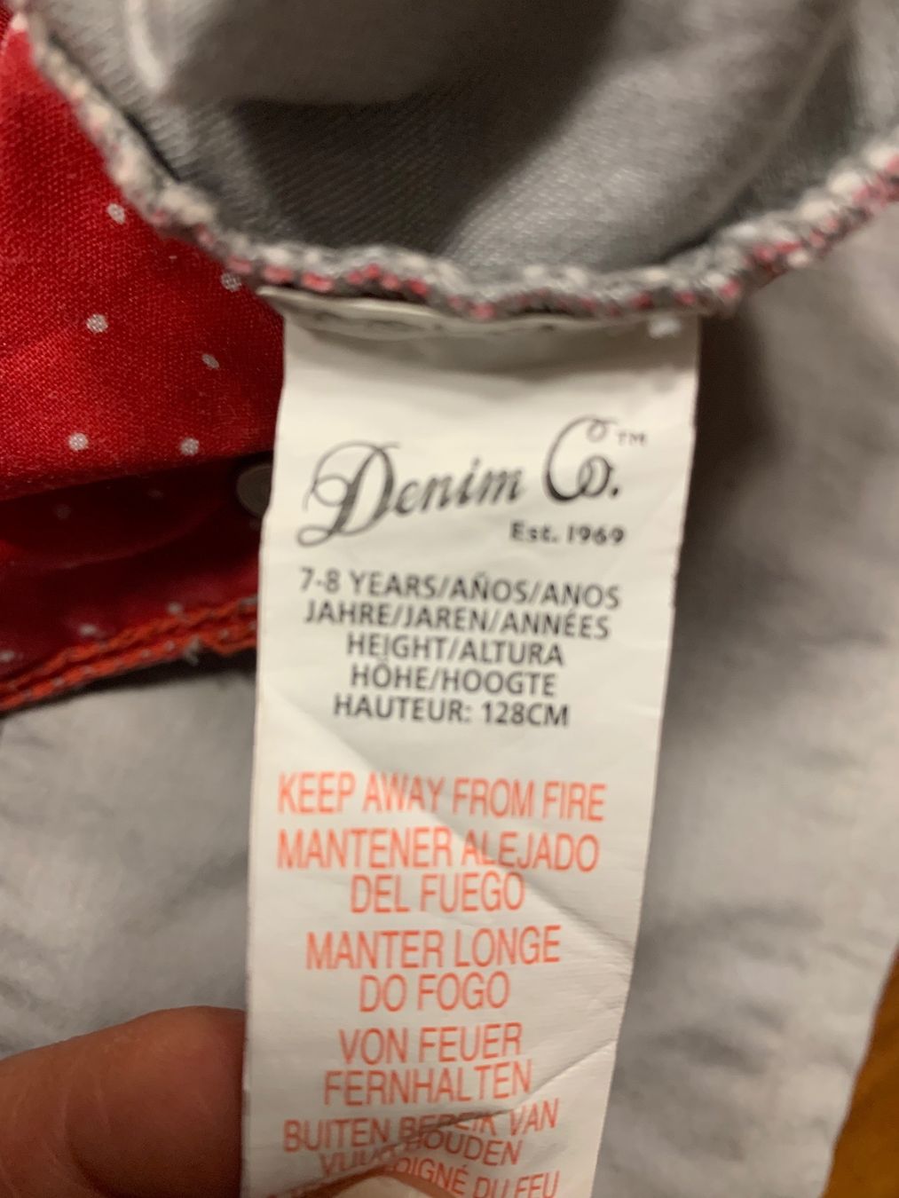 Pantaloni: Mädchen Jeans Denim 128 – Usato da Ostermundigen venduto da des_t9vv 2