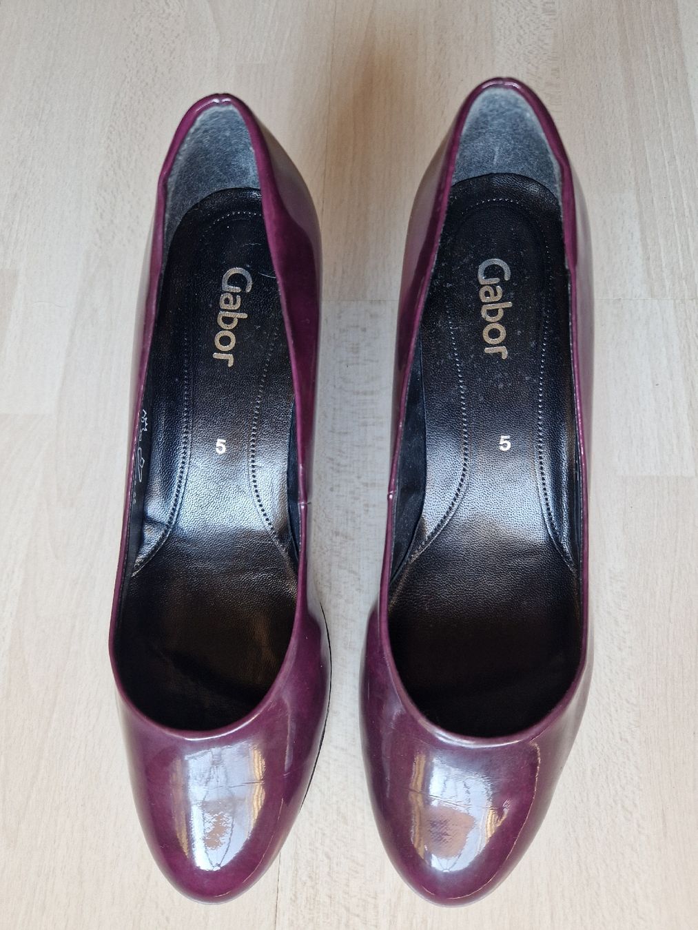 Gabor Chaussures femmes: Gabor Pumps Lackleder Lila Grösse 38 – D'occasion à Lyss par pksuny