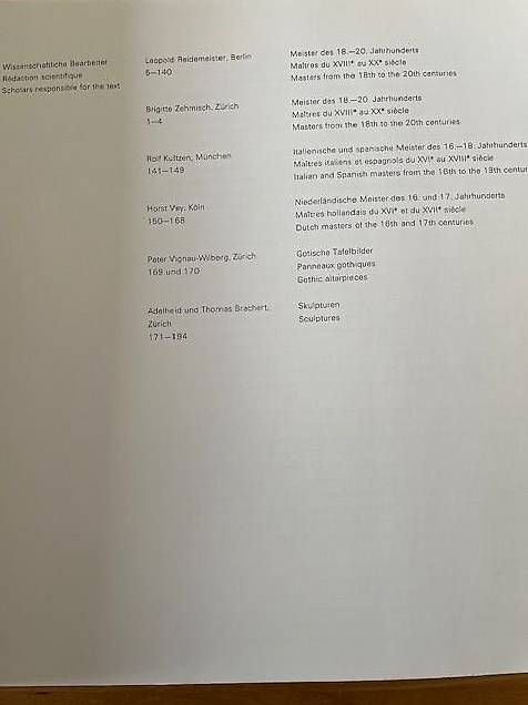 Libri: Sammlung Meisterwerke Bührle – Usato da Zürich venduto da senta06 2