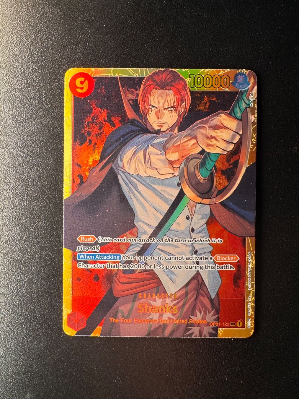 Bandai Carte collezionabili: One Piece, Shanks Card – Usato da Corticiasca venduto da gio_yp69