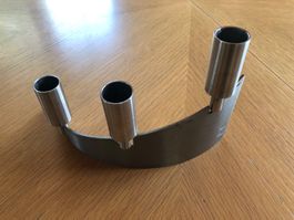Kerzenhalter " Hutter "   3 flammig