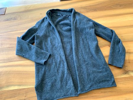 GLOBUS graue Strickjacke Gr. S 100% Cashmere / Kaschmir