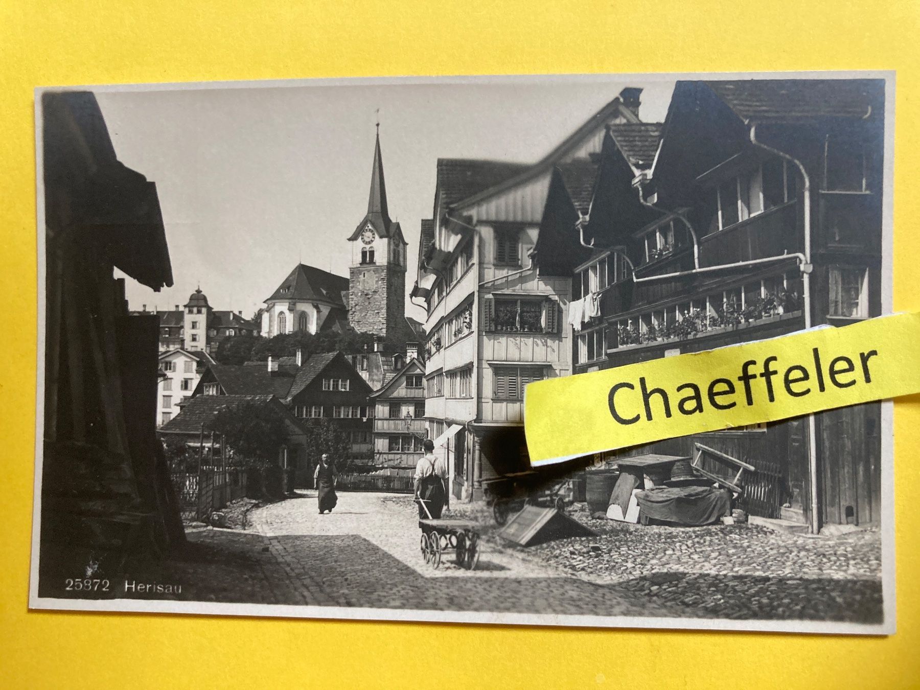 Cartoline postali: 25872 Herisau – Usato da Zürich venduto da Chaeffeler