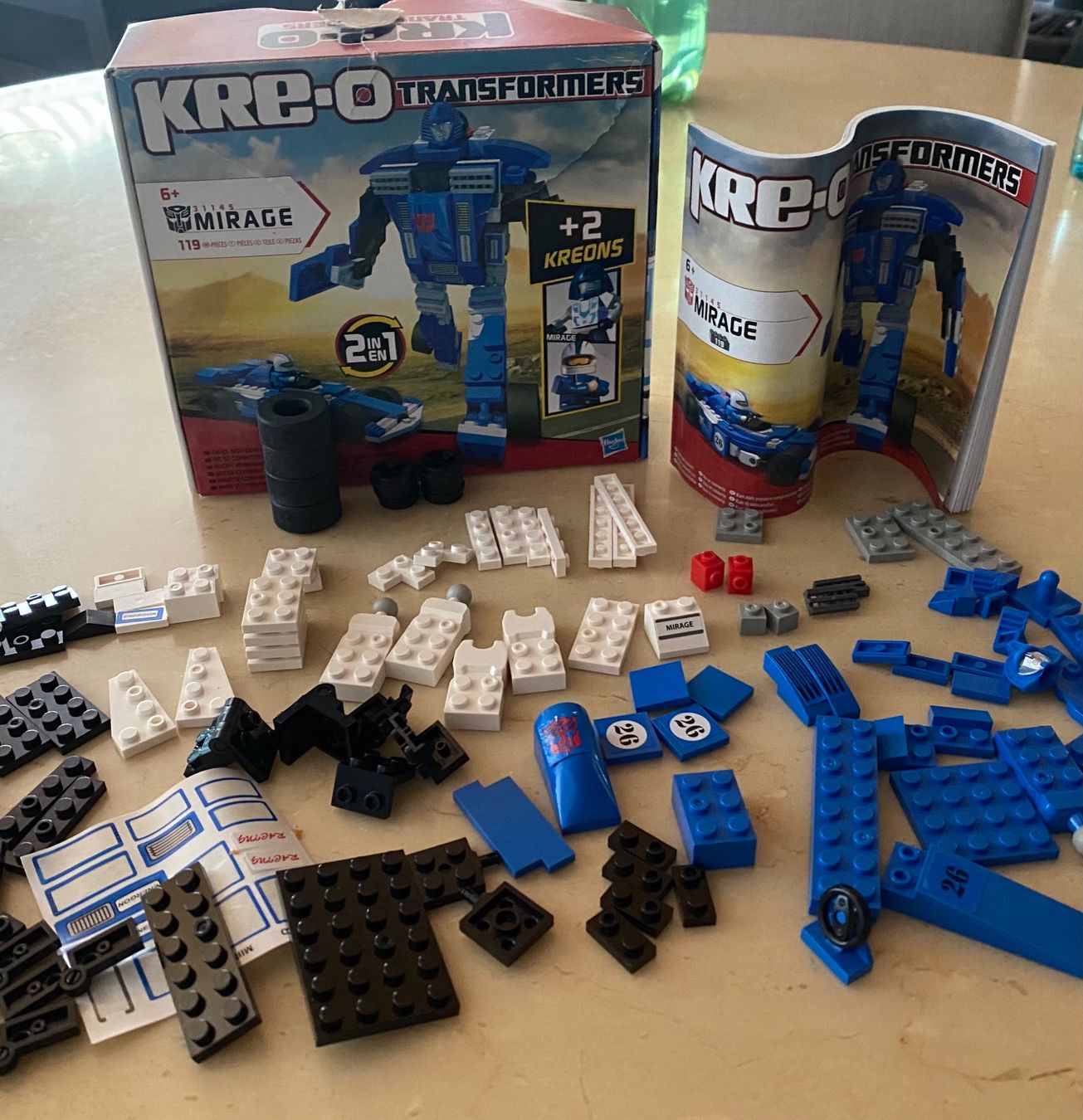 Giocattoli: KRE-O Transformers Mirage Bauset 2in1 – Usato da Schönenbuch venduto da Lyyrli 4