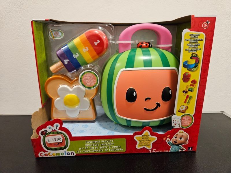 Giocattoli: Neu - Cocomelon - Lunchbox Spielset – Nuovo e nell'imballaggio originale da Dagmersellen venduto da Jarsetz_Restposten