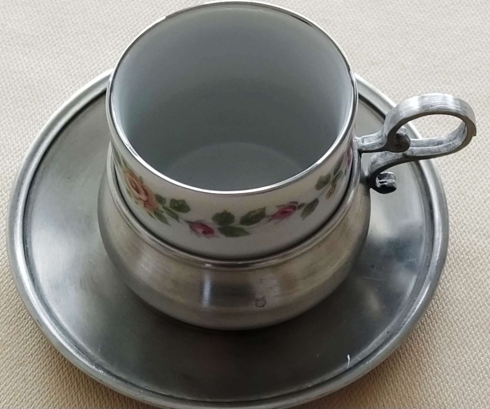 Set di piatti: Espressotassen mit Unterteller und Zuckerdose – Nuovo (secondo la descrizione) da Zürich venduto da 1980ale 6