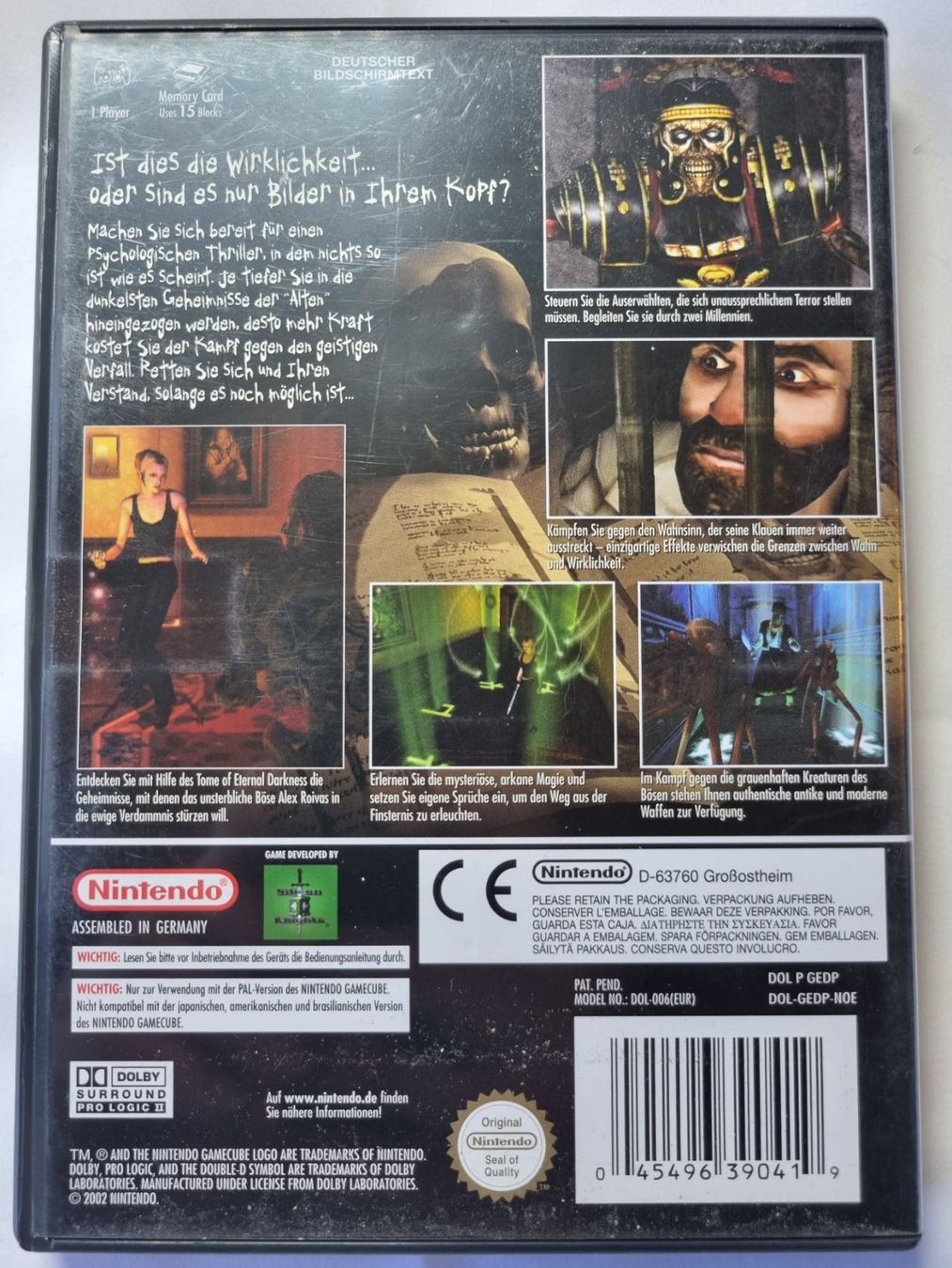 Spiele: NGC Eternal Darkness Sanity's Requiem – Gebraucht aus Grabserberg von  1