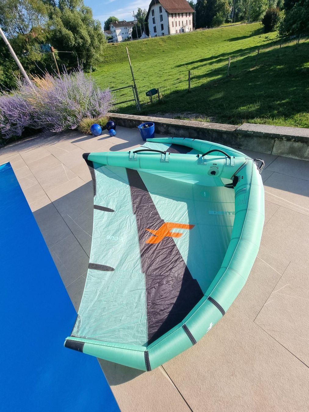 Surf: F-One STRIKE V4 5.5 MINT / ONYX – Usato da Arosa venduto da Fara8 4