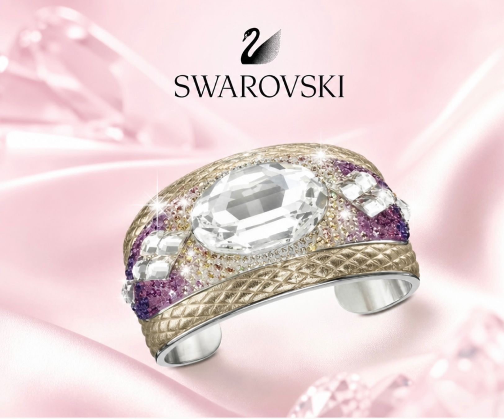 Swarovski Bracciali & Braccialetti: Swarovski statement Cuff original und limitiert – Nuovo (secondo la descrizione) da Kirchleerau venduto da Piroska05