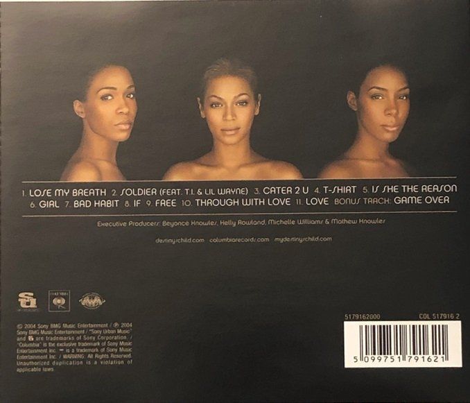 CDs: Destiny's Child – Destiny fulfilled – Gebraucht aus Grüningen von azulgris 1