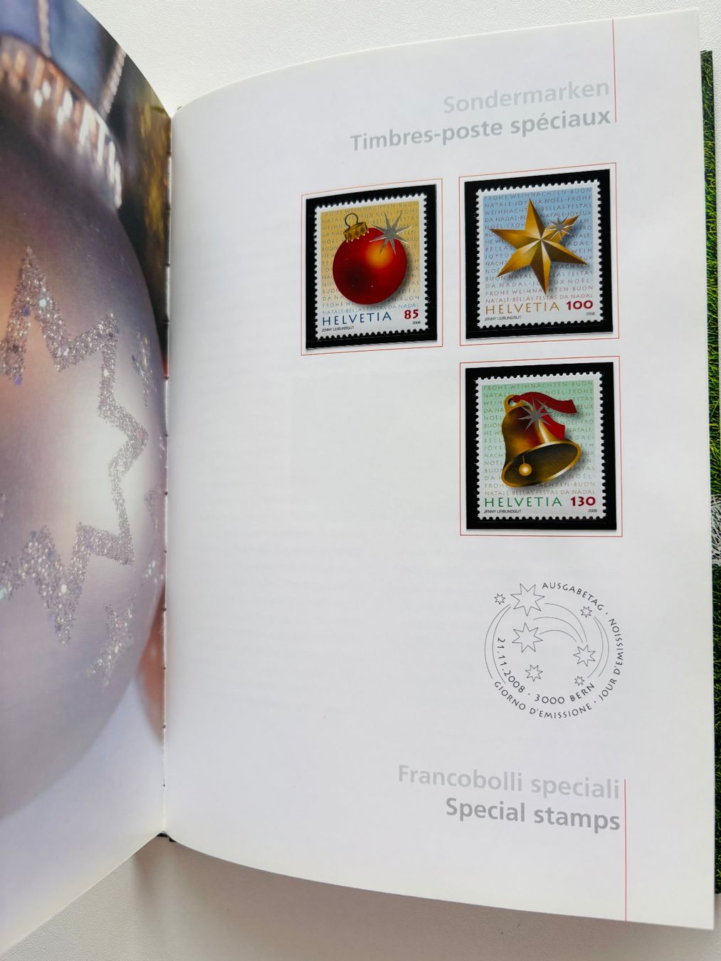 Alle Briefmarken: 2008 Jahrbuch Schweizer Briefmarken postfrisch ** Kat. 160.- – Neu und originalverpackt aus Müswangen von buyin 1