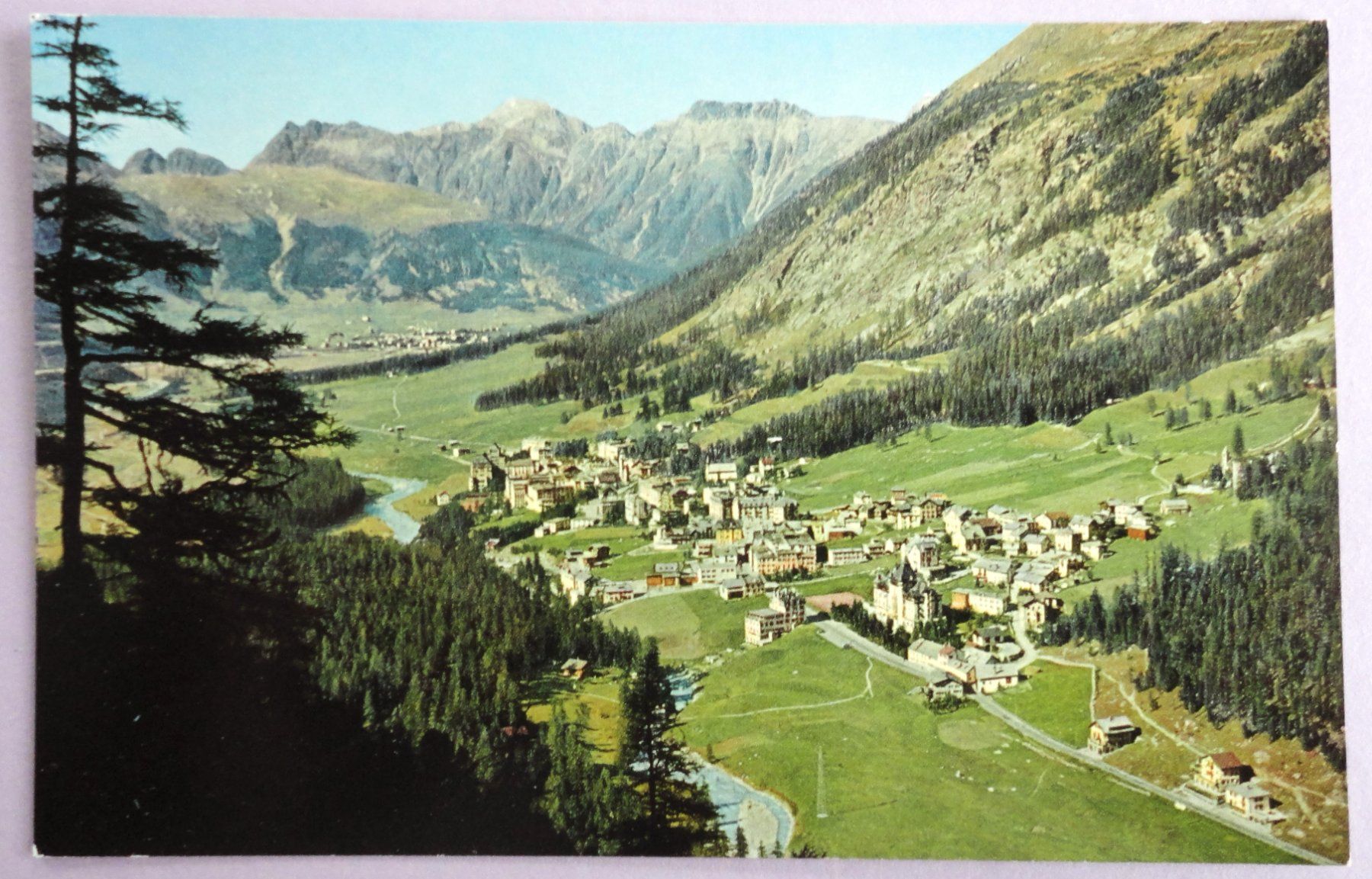 Cartoline postali: Pontresina mit Crasta Mora – Usato da Fétigny venduto da Billy2miny