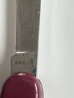 Taschenmesser rot mit Flaschenöffner (2S4)