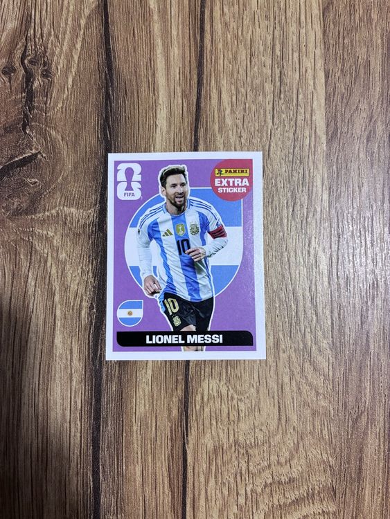 Panini FIFA 2026 - Lionel Messi - Extra Sticker - (Neu und ...