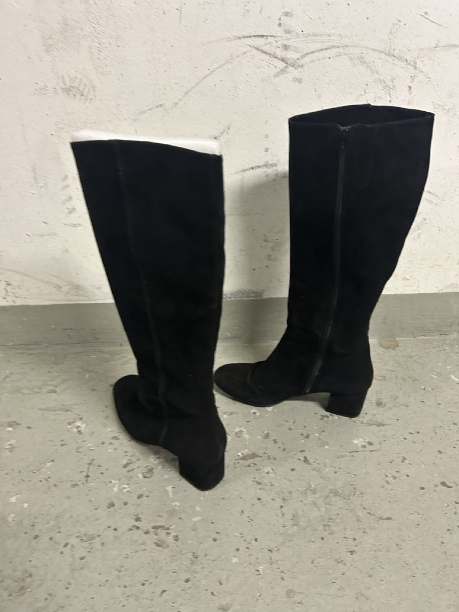 Scarpe per cavalli: Black Boots size 40 used – Usato da Collex venduto da aff_76dh