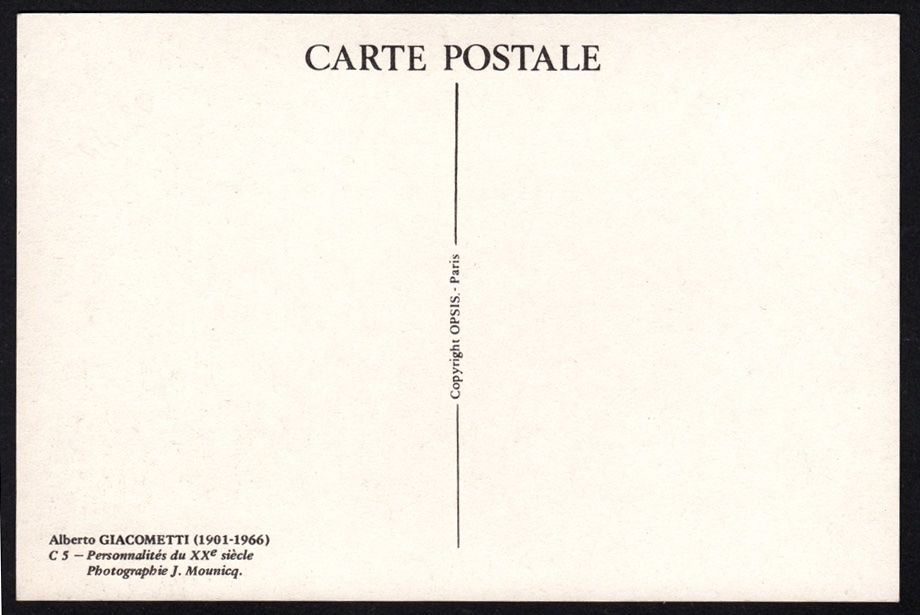 Tutti i francobolli: Maximumkarte Alberto Giacometti – Nuovo (secondo la descrizione) da Dottikon venduto da haeusibuh5 1