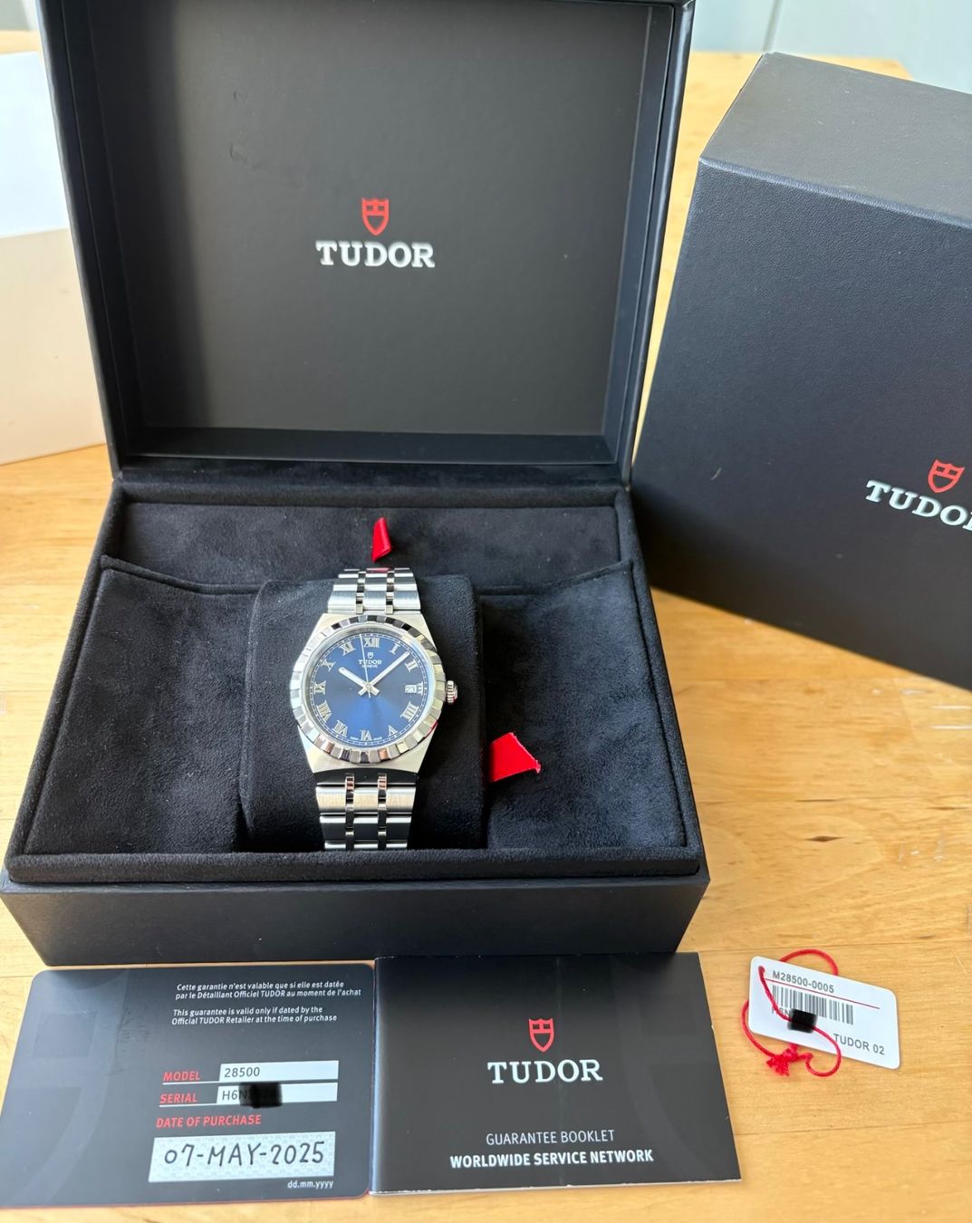 Tudor Orologi: TUDOR Royal Blue Fullset mit Garantie – Usato da Birsfelden venduto da Mynos 1