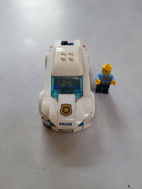 A To Z 9118 Polizei-Transporter Modellauto – Druckguss-Modell Mit öffnenden Türen, Weiß