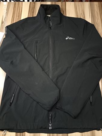 Asics Jacke schwarz Grösse L guter Zustand