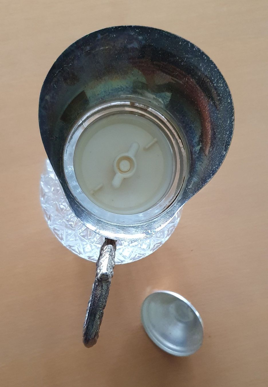 Teiere: Vintage Glaskrug mit Verschluss – Usato da Kreuzlingen venduto da Rschweiz1 2