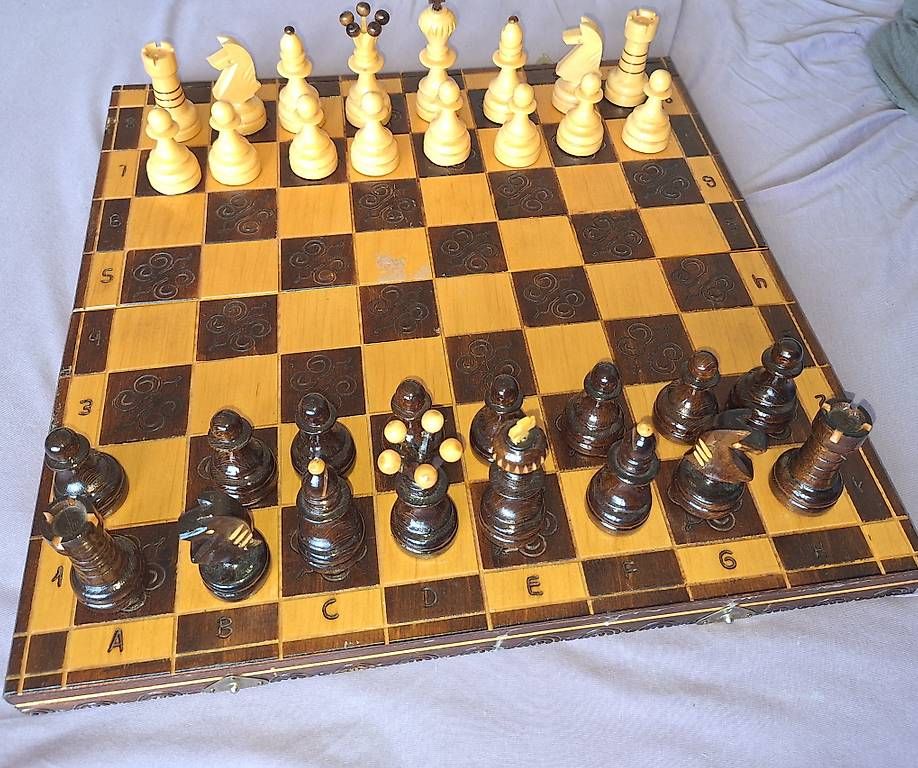 Spiele: Schachspiel im Holzkoffer – Gebraucht aus Ermatingen von arr_7yxq 2