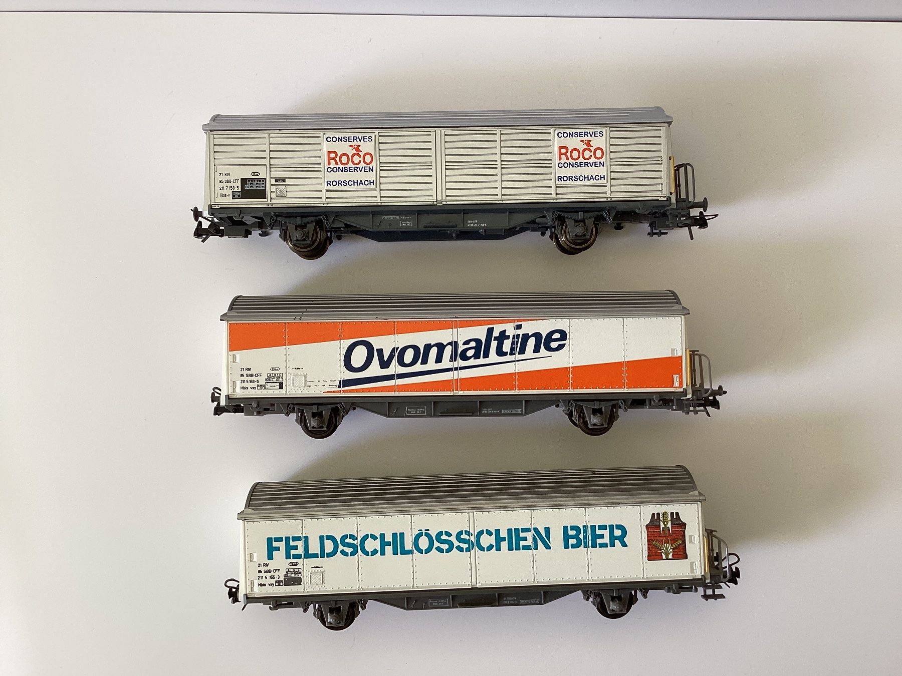 Roco Modellini di ferrovie: Roco Güterwagen SBB 1:87 H0 – Usato da Effretikon venduto da simtek_de