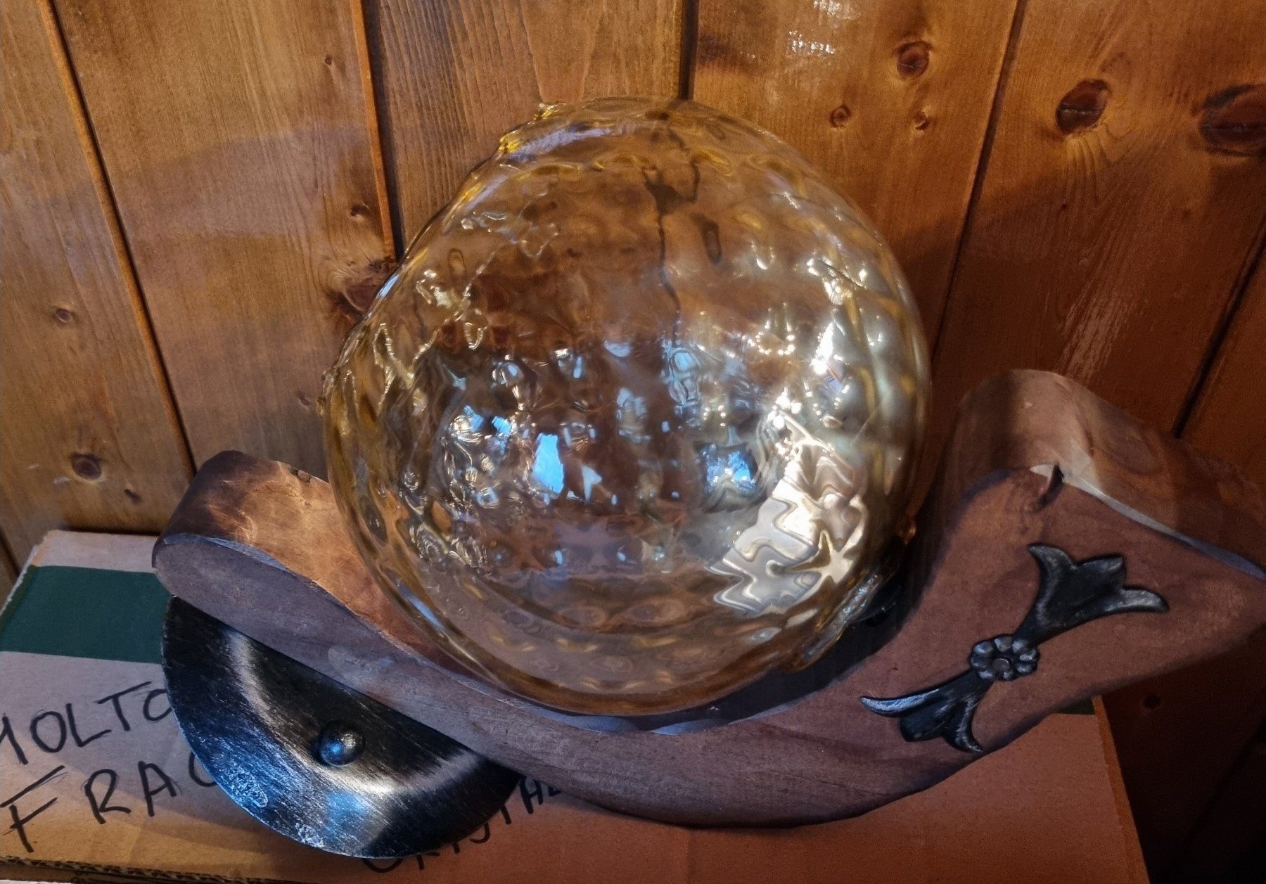 Lampade: lampade in legno e ferro battuto – Usato da Lugano venduto da tip_ddf2 2