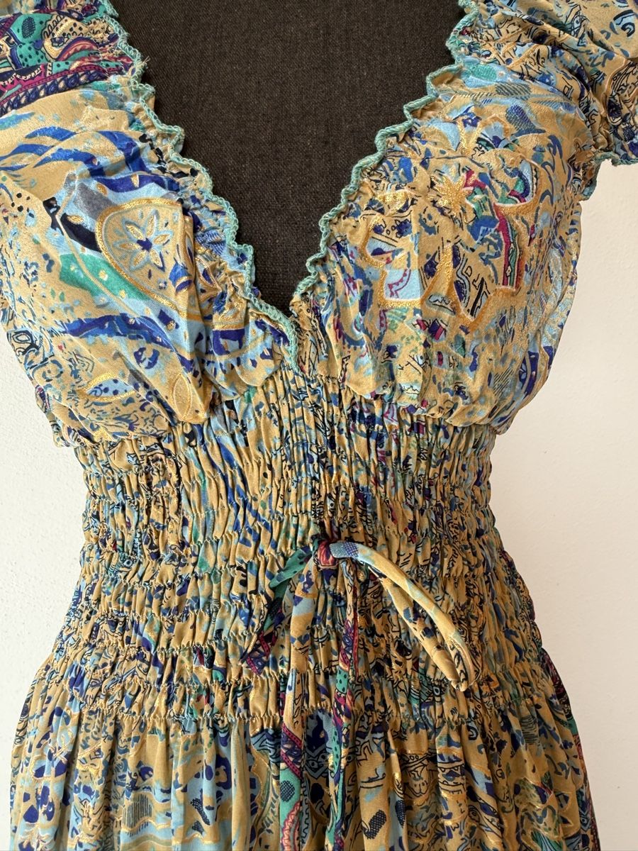 Vestiti: Boho Maxistufenkleid aus Seide – Nuovo (secondo la descrizione) da Sigriswil venduto da ck56 2