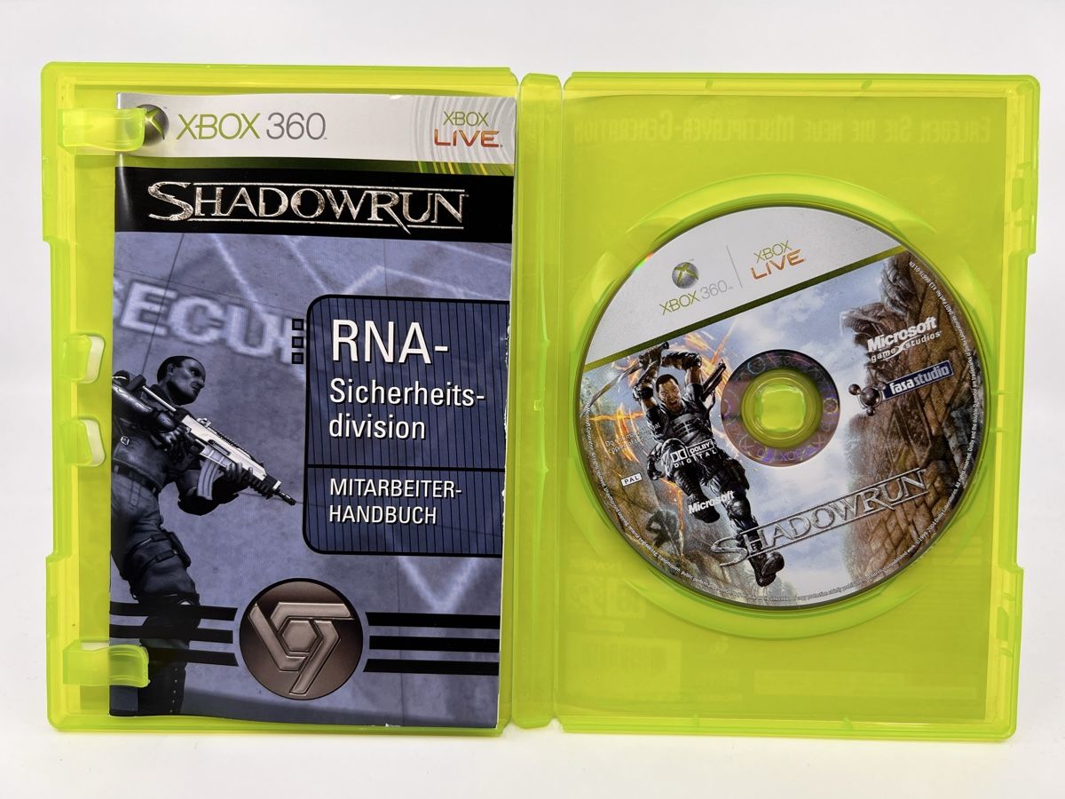 Microsoft Spiele: Shadowrun - Xbox 360 - Top Zustand - Action Spiel! – Gebraucht aus Steffisburg von MEB-Trade 2