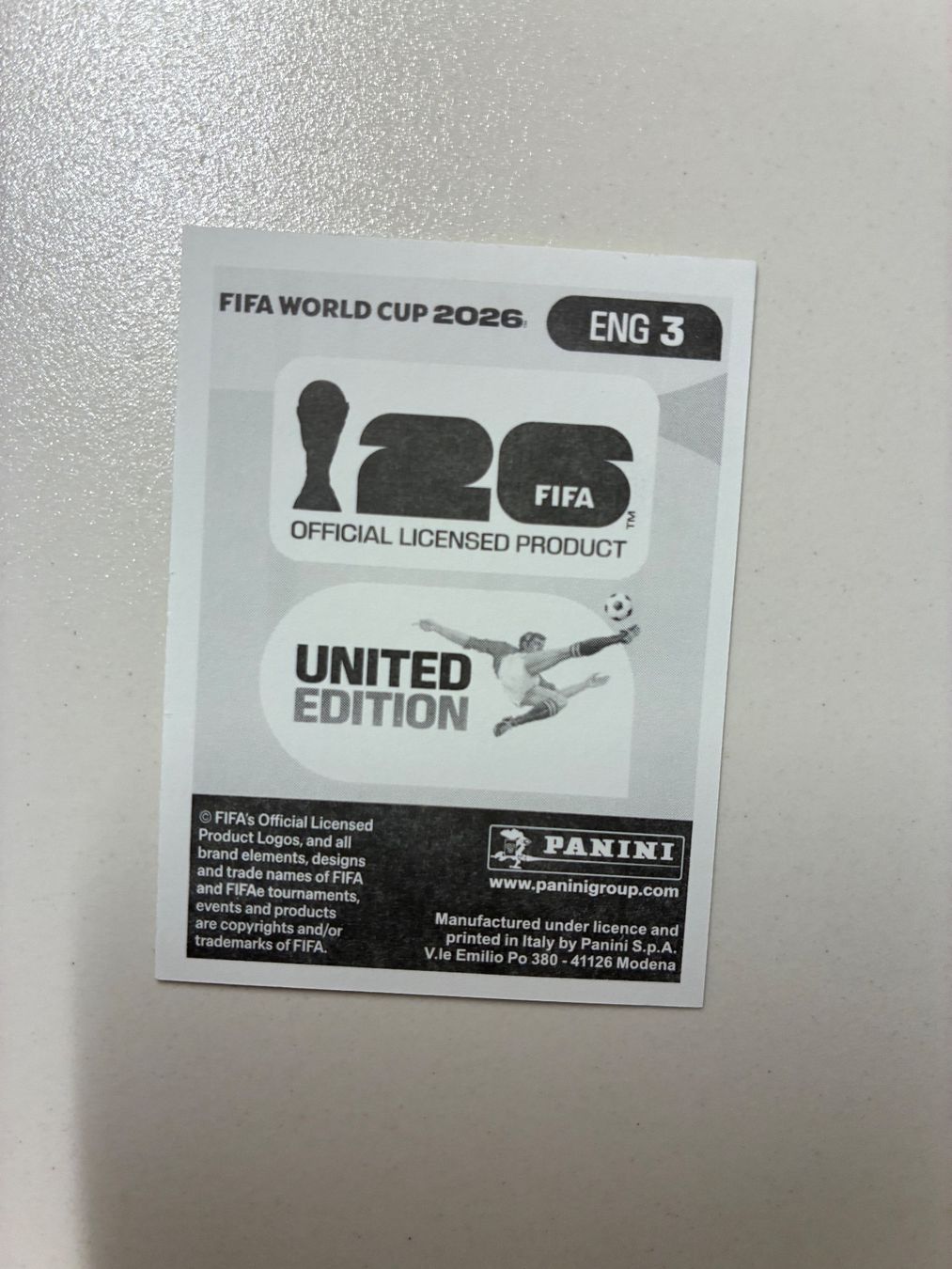 Panini Carte collezionabili: Panini WM 2026 Mexiko Sticker - ENG3 – Nuovo (secondo la descrizione) da Basel venduto da yac_h5js 1