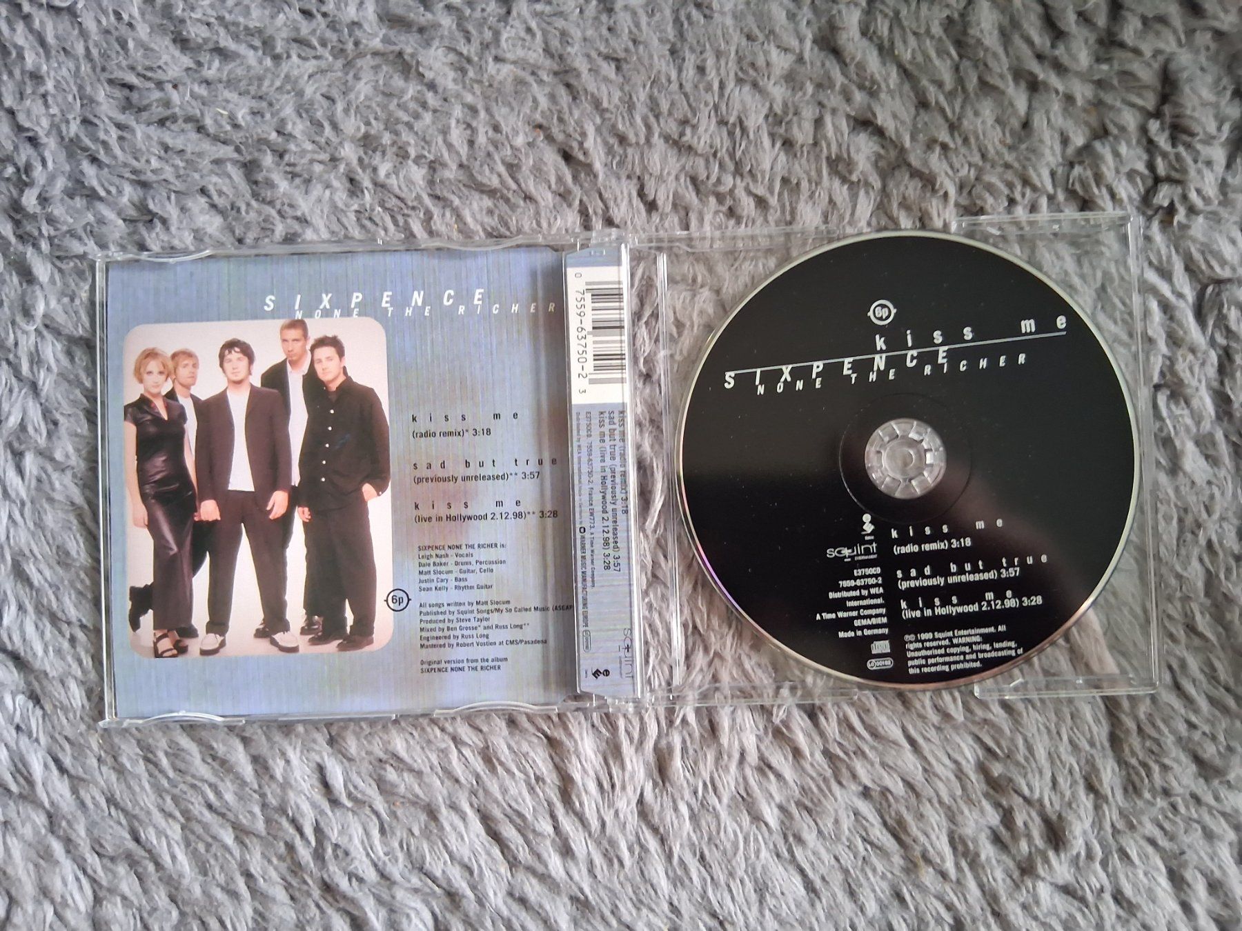 CD: SIXPENCE     KISS ME    CD SINGLE – Usato da Wetzikon ZH venduto da Ramones01 2